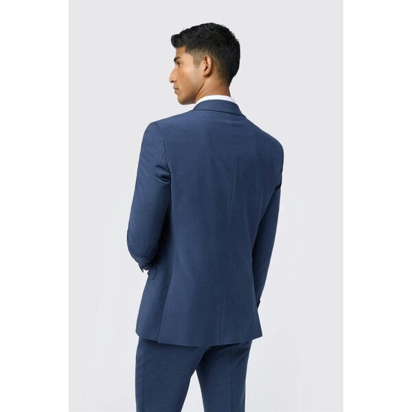 Ted Baker Slim Fit Performance Blue Panama Jacket
