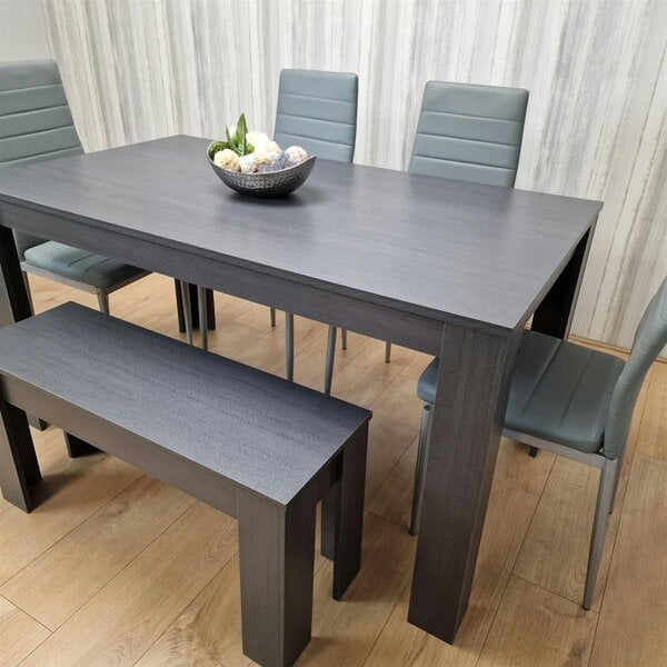 Kosy Koala Dining Table Set with 4 Chairs and a Bench Dining Room and Kitchen table set of 4