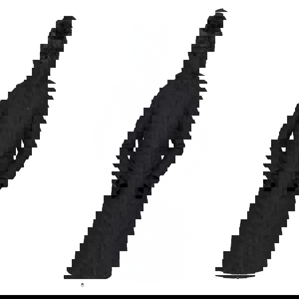 Mountain Warehouse Womens/Ladies Polar Down Long Length Hybrid Jacket - Black