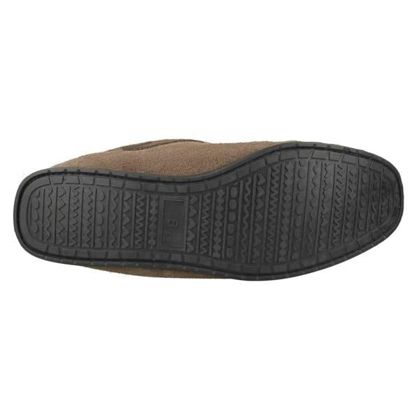 Mens Vamp Slippers Moccasin