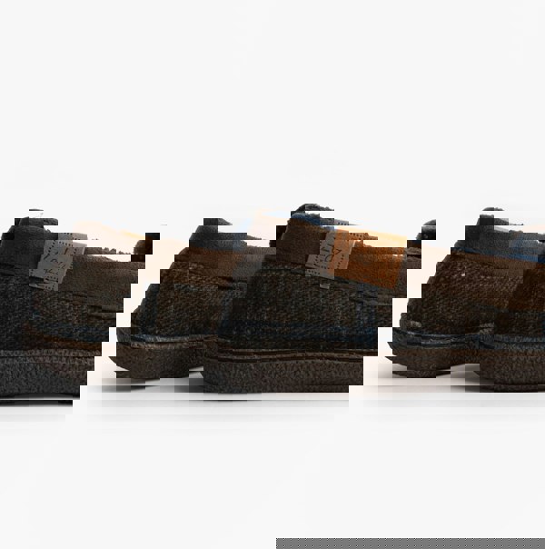 Zedzzz NEVILLE Mens Moccasins Slippers Brown