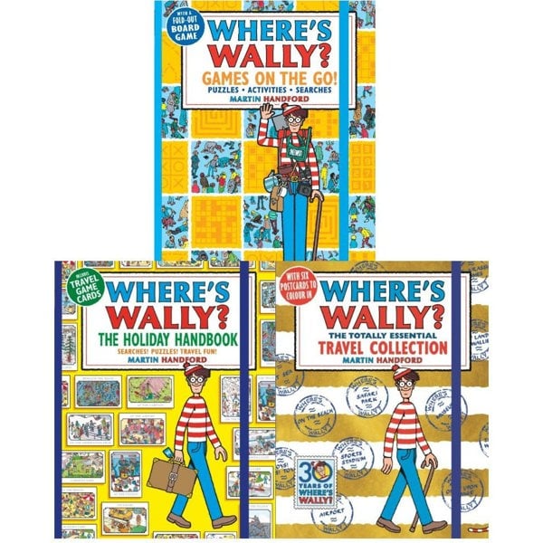 Where's Wally Travel Collection 3 Books Collection Set