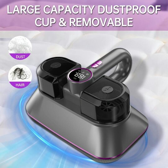 Havendro 8500PA Wireless Vacuum Cleaner Mite Remover UV Sterilization For Bed Mattress