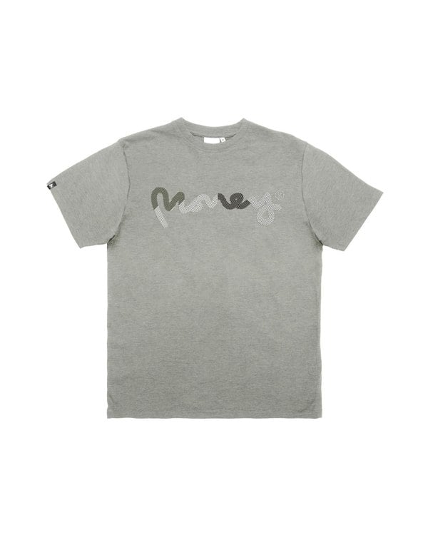 Money Sig Tee - Grey Melange