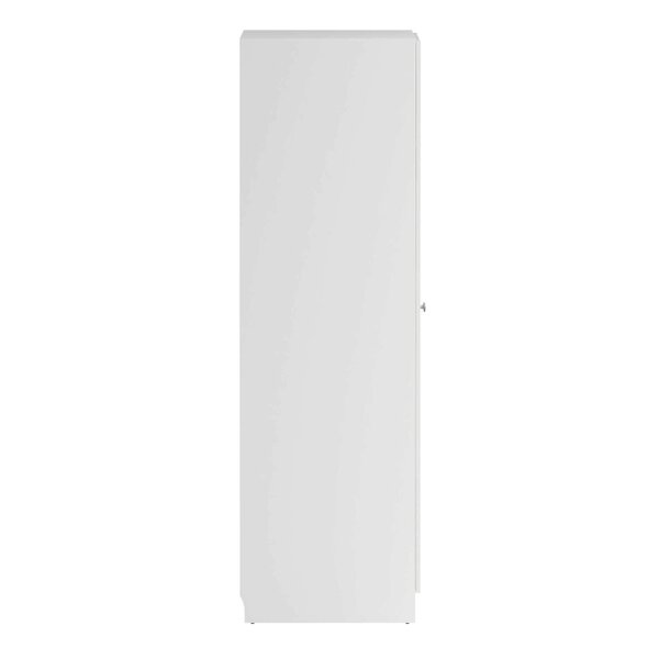 Wyld Haus Cherryfern White Wooden Wardrobe 2 Frame Doors