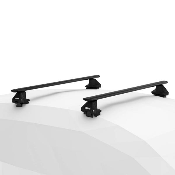 Thule Roof Rack Bars, Audi A6 Avant e-tron Estate 2025+ onwards, Black Wing Bar Full Kit