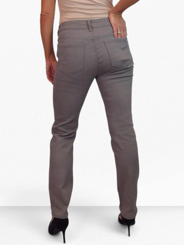 Paulo Due Women's High Waist Soft Stretch Slim Tapered Jeans