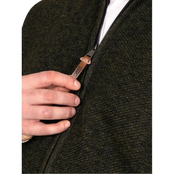 Duke Mens Cesar 2 D555 Kingsize Jacket - Khaki Brown/Black Marl
