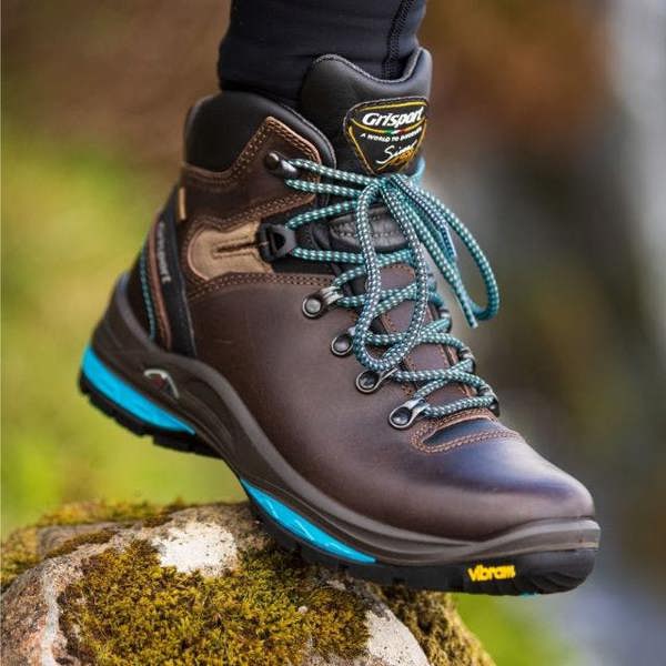 Grisport Lady Glide walking boot on rock