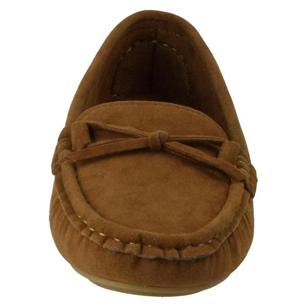 Spot On Ladies Spot On Lightweight Moccasins F3127