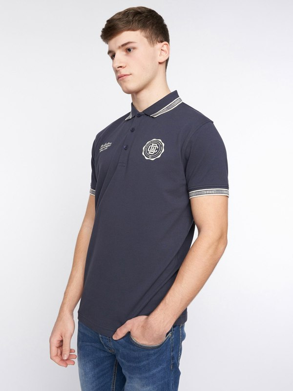 Duck and Cover Keyaan Polo - Navy