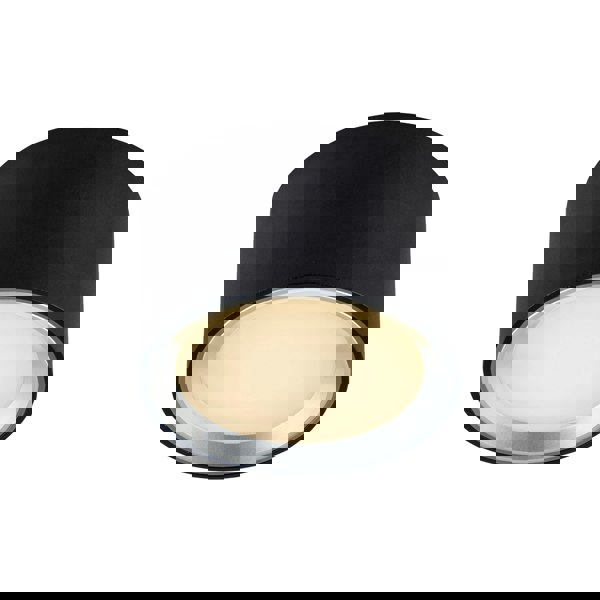 Nordlux Fallon | Surface downlight | Black/Steel