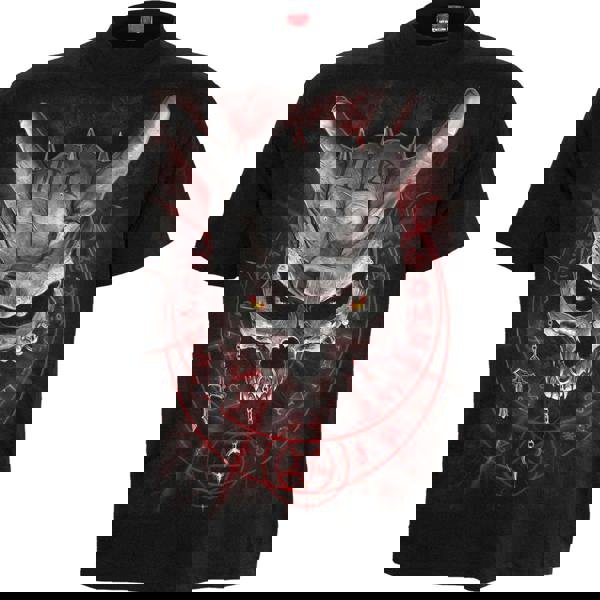 NEVER TOO LOUD - Kids T-Shirt Black - Spiral USA