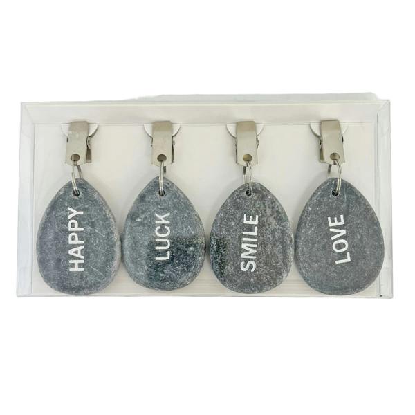 Boltze 4 Stone Tablecloth Weights