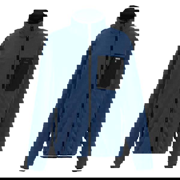 Regatta Mens Frankie Full Zip Fleece Jacket - Indigo Blue