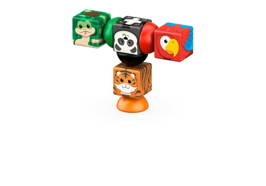 Geomag Magicube Blocks Stacking Jungle