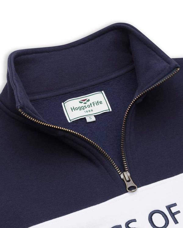 Hoggs of Fife Dumfries 1888 Gents 1/4 Zip Sweatshirt 
