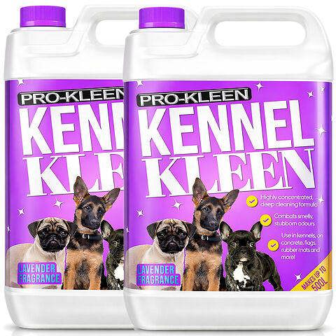 ProKleen Pro-kleen Kennel Kleen - Disinfectant, Cleaner, Sanitiser & Deodoriser - Concentrated Formula Kennel Cleaner 10L Lavender
