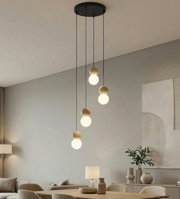 Emibig LOOP Pendant Lamp 4 x G9 Black