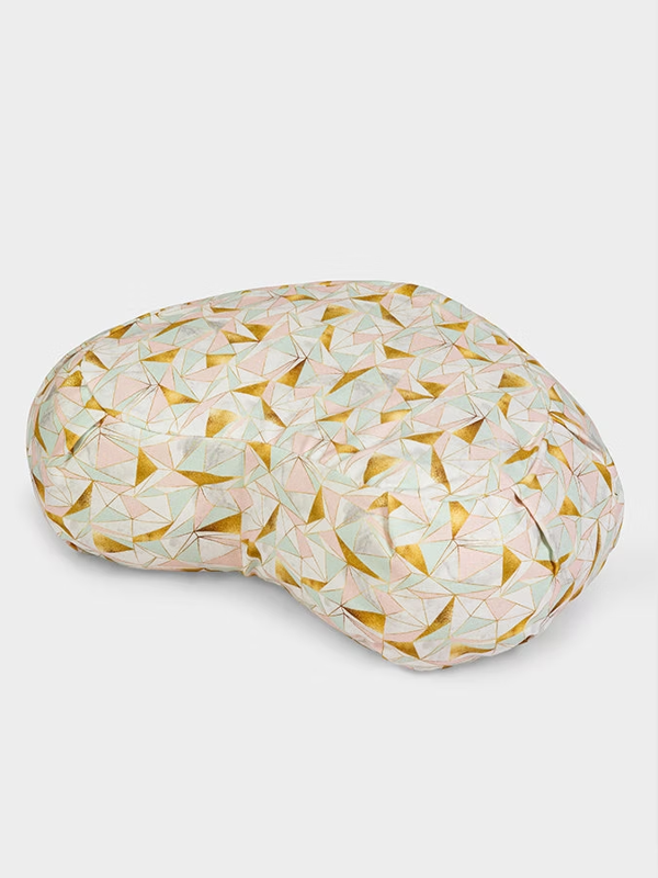 Yoga Studio European Organic Buckwheat Zafu Crescent Cushion