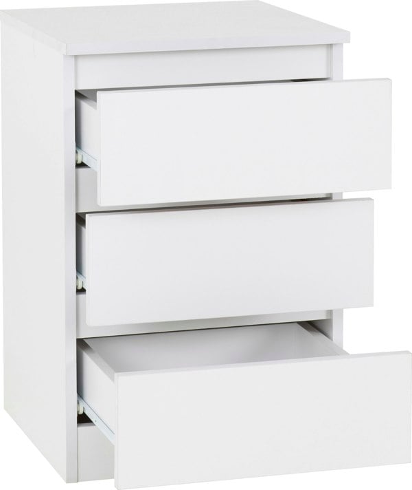 Seconique Malvern 4 Piece Bedroom Set With 2 Door Double Wardrobe