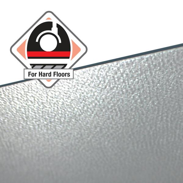 Floortex Cleartex® Enhanced Polymer Anti-Slip Chair Mat for Hard Floors - 116 x 150cm
