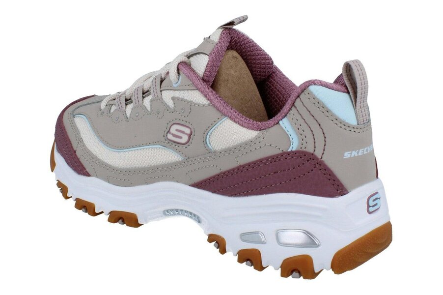 Skechers D'Lites Popular Vote Womens Trainers 150241 Shoes  TPMT
