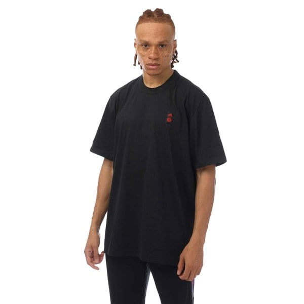 Adidas Mens DNA Lifestyler FC Bayern Munich Heavy Cotton T-Shirt - Black