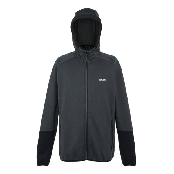 Regatta Men's Sarwood Marl Soft Shell Jacket - Ash/Black