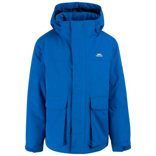 Trespass Boys Lost TP50 Waterproof Jacket - Blue - Blue - 100% Polyester