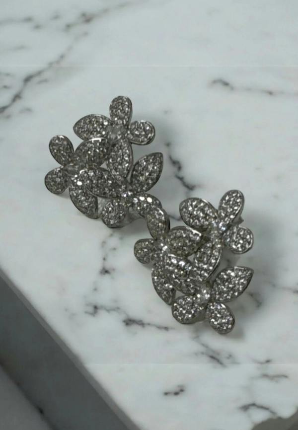 Still life of the earrings.