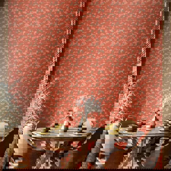 Hoopla Walls Elderflower Trail - Spice 10m Wallpaper