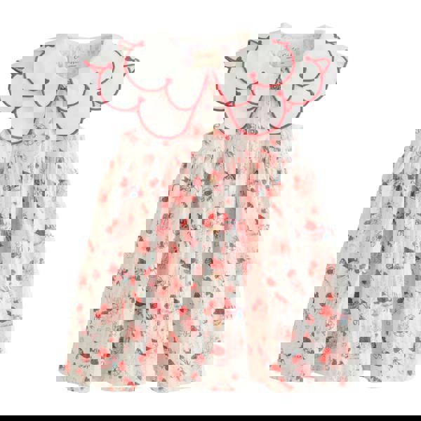 Cath Kidston Girls Collared Casual Dress - Red - 