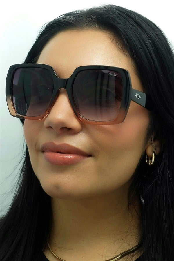 Atum Sunglasses Zouk C3 Black Nude Gradient Smoke Grey Gradient