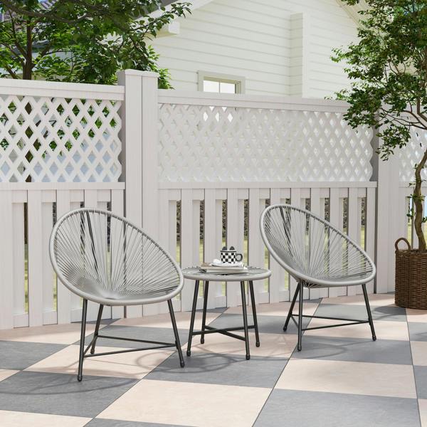 Rattan Bistro Set