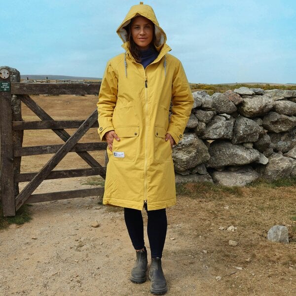 Lazy Jacks LJ159 - Ladies Long Lined Snug Coat - Heather