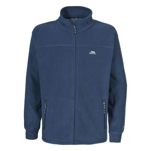 Trespass Men's Bernal Full Zip Fleece Jacket - Navy Tone - XXL - Navy Tone - 100% Polyester
