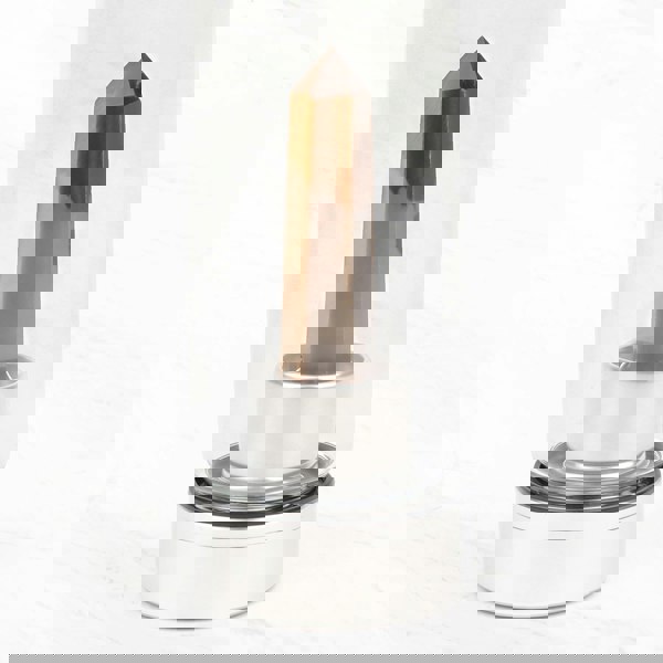 Myga Tiger’s Eye Crystal Glass Water Bottle