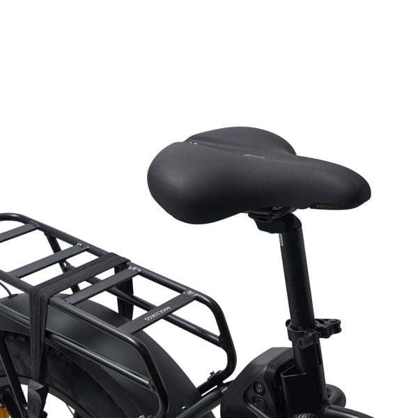 Hygge Bikes Vester 2025 - Folding Fat Tyre E-Bike 48V 14Ah - Onyx Black