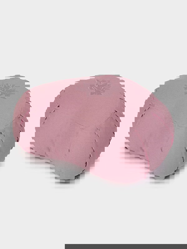 Yoga Studio Crescent Lotus Organic Zafu Buckwheat Cushion