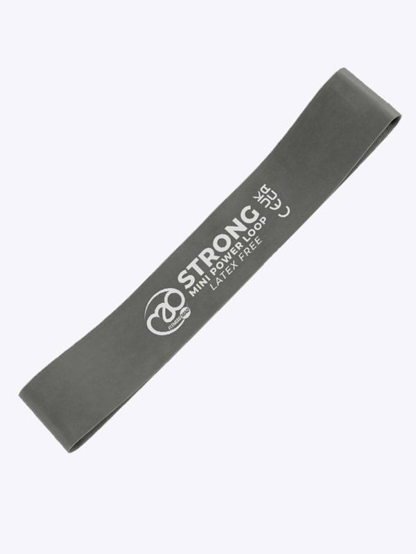Yoga Mad Single Mini Power Loop Resistance Band - Strong (Latex Free)