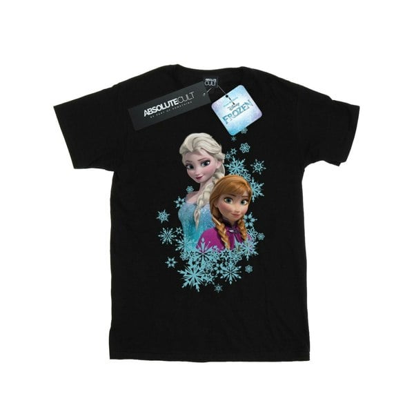 Disney Boys Frozen Elsa And Anna Sisters T-Shirt - Black