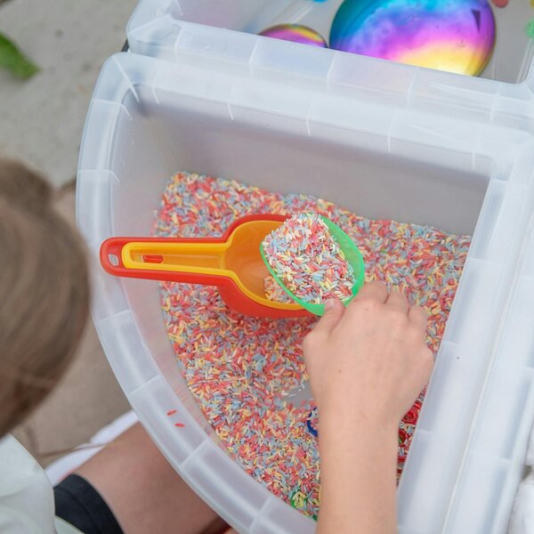 tickit Translucent Colour Nesting Scoops