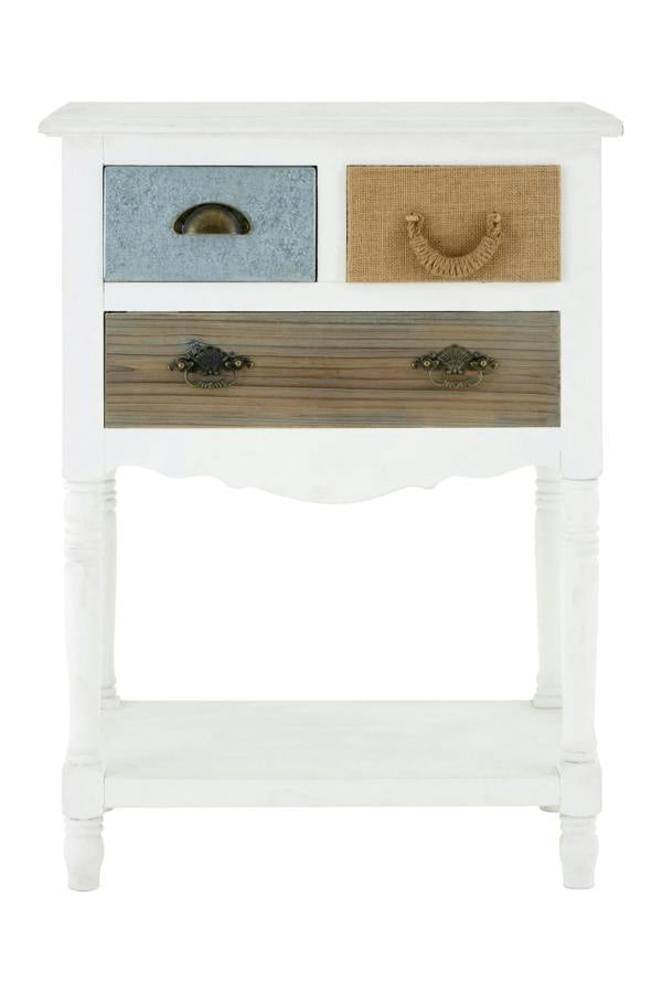 Weymouth 3 Drawer Unit With Shelf