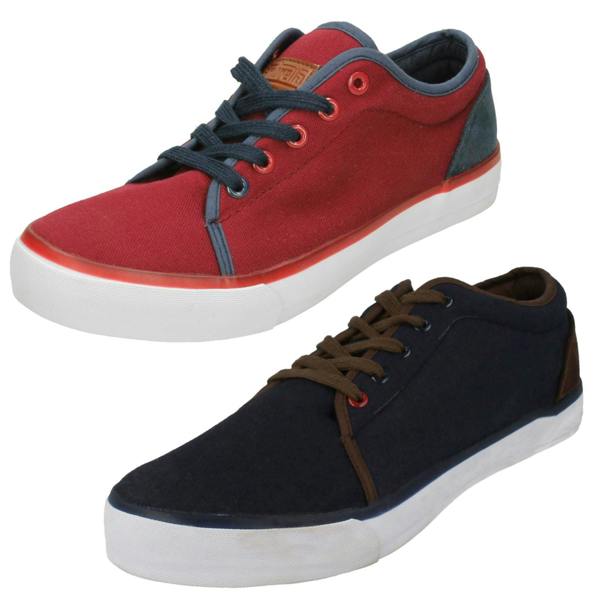 Lambretta Mens Lambretta Canvas Pumps Simba