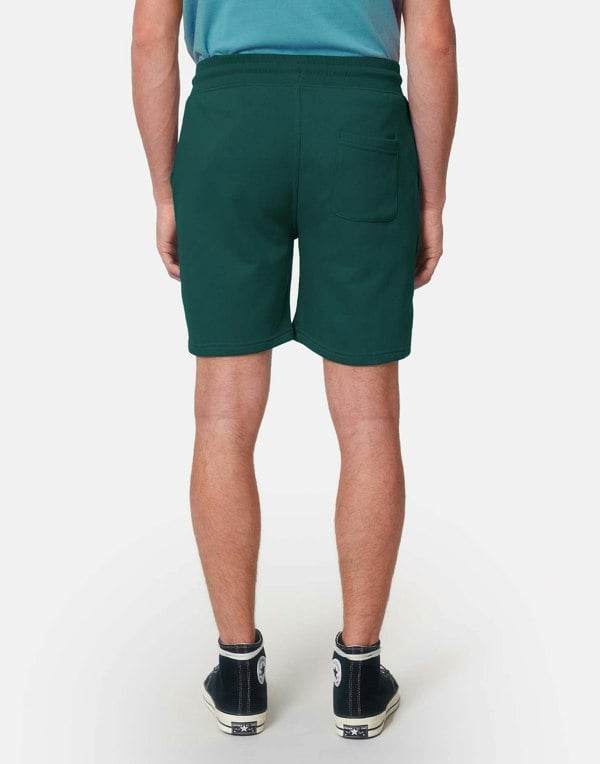 Men's Organic Cotton Relax Shorts – Bottle Green - British Boxers