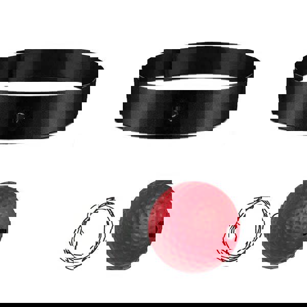 Leaper Head-mounted Boxing Training Reaction Elastic Ball