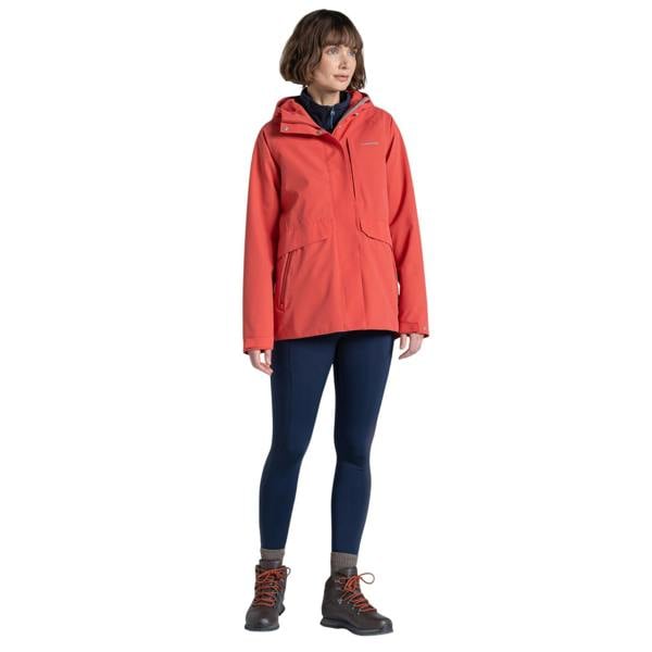 Craghoppers Womens/Ladies Caldbeck ll Waterproof Jacket - Compote Red - 