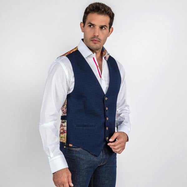 CL1049 MONACO WAISTCOAT - Claudio Lugli Shirts