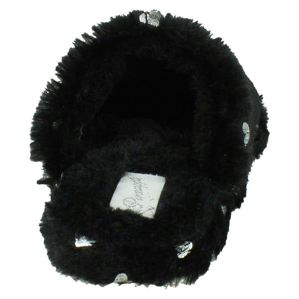 Pineapple Girls Pineapple Fluffy Mule Slippers X3022